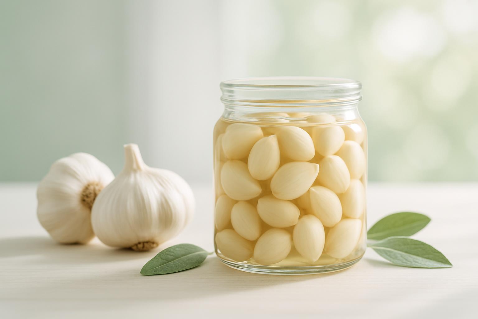 กระเทียมดองมหยก